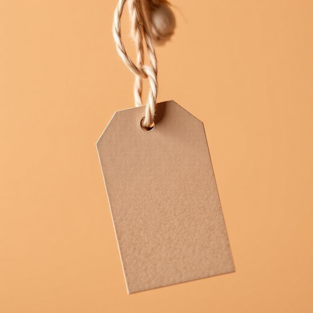 Hangtag aus Karton